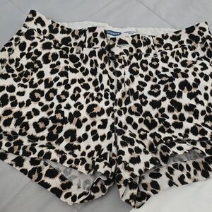 Old Navy Leopard shorts